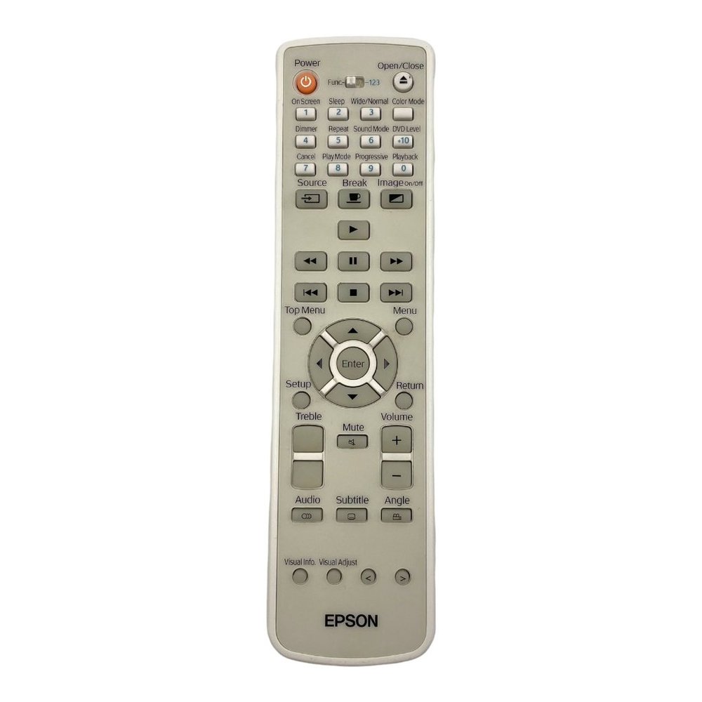 Genuine Epson Projector Remote Control 140752100 Tested Wireless Controller